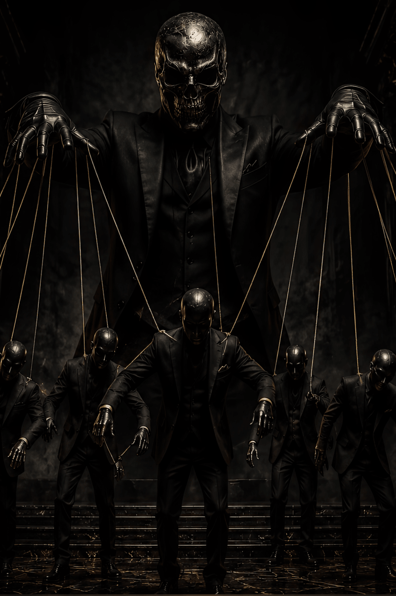 Der Marionettist - Leinwand