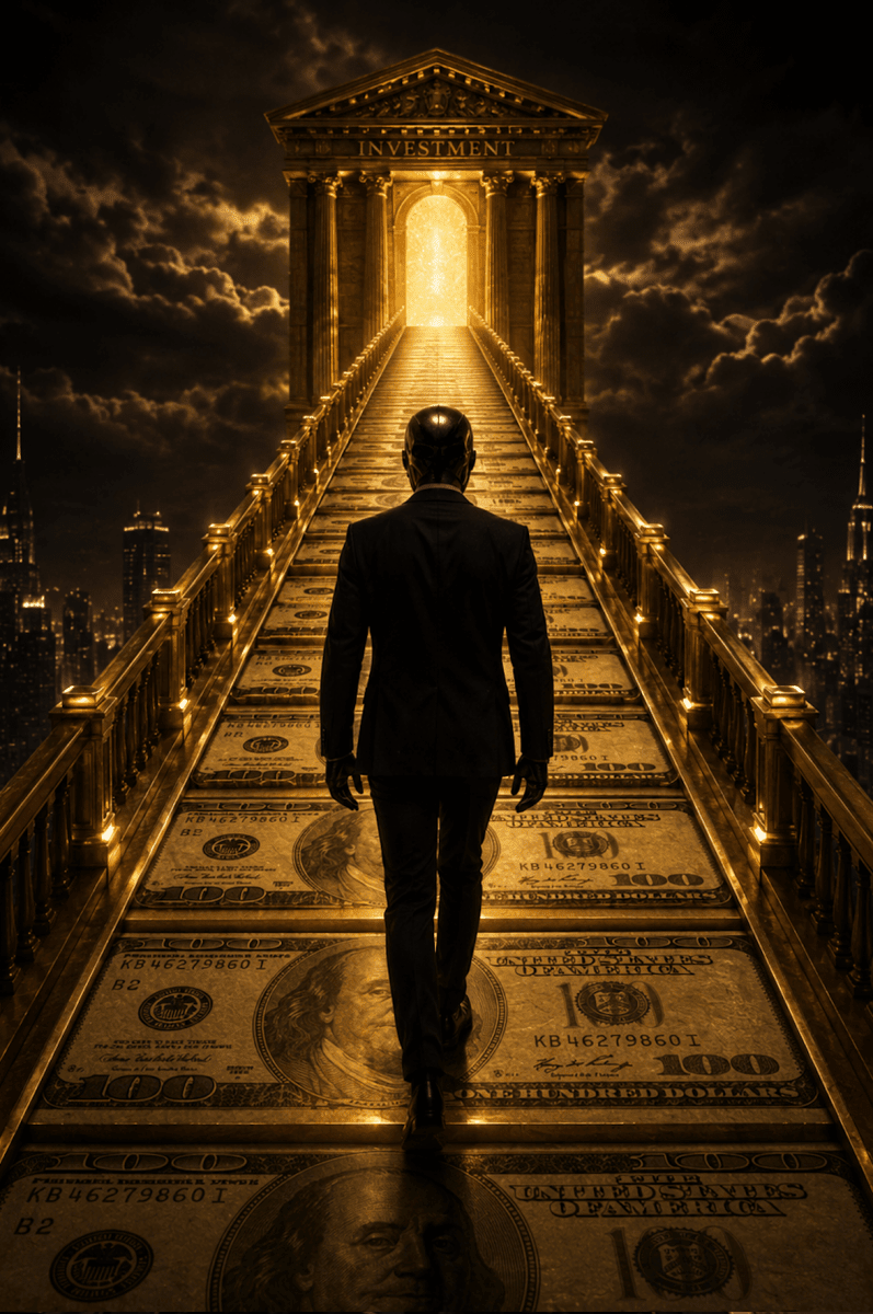 The Way of Investment - Golden World Kollektion - Poster