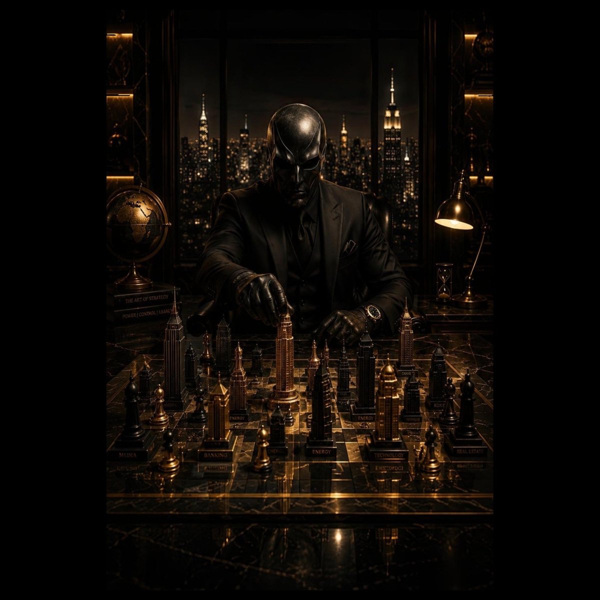 The Art of Strategy - Golden World Kollektion - Poster