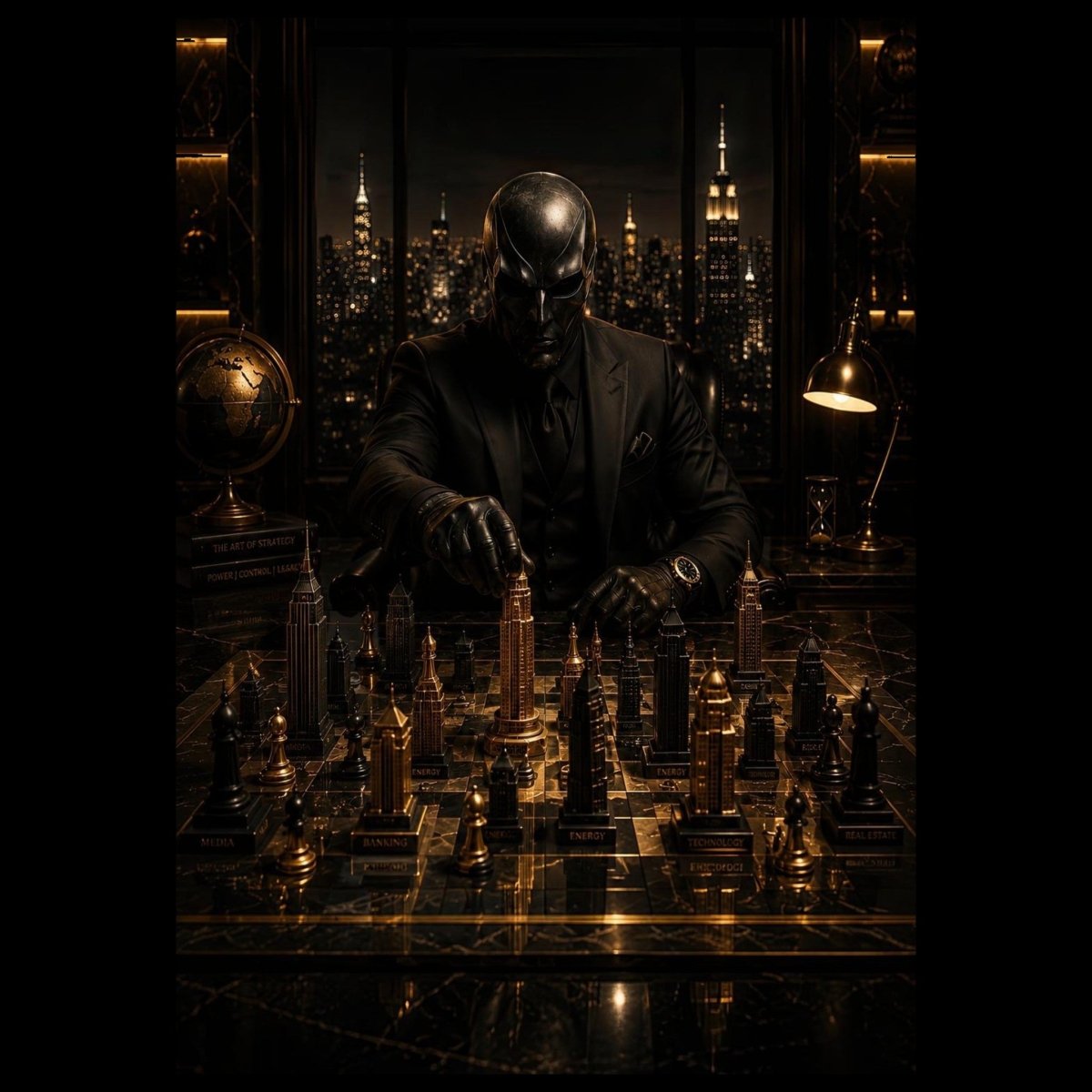 The Art of Strategy - Golden World Kollektion - Poster