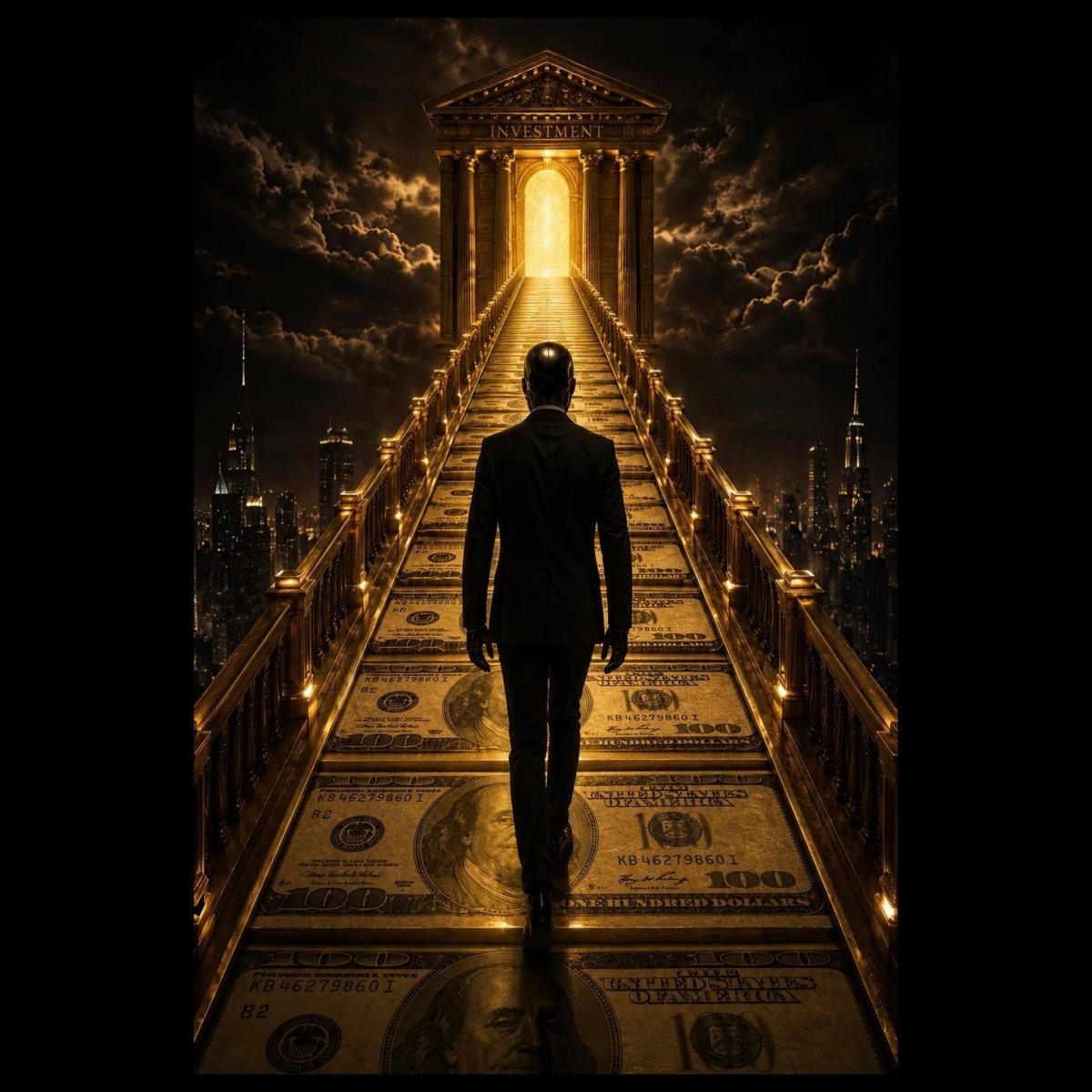 The Way of Investment - Golden World Kollektion - Poster