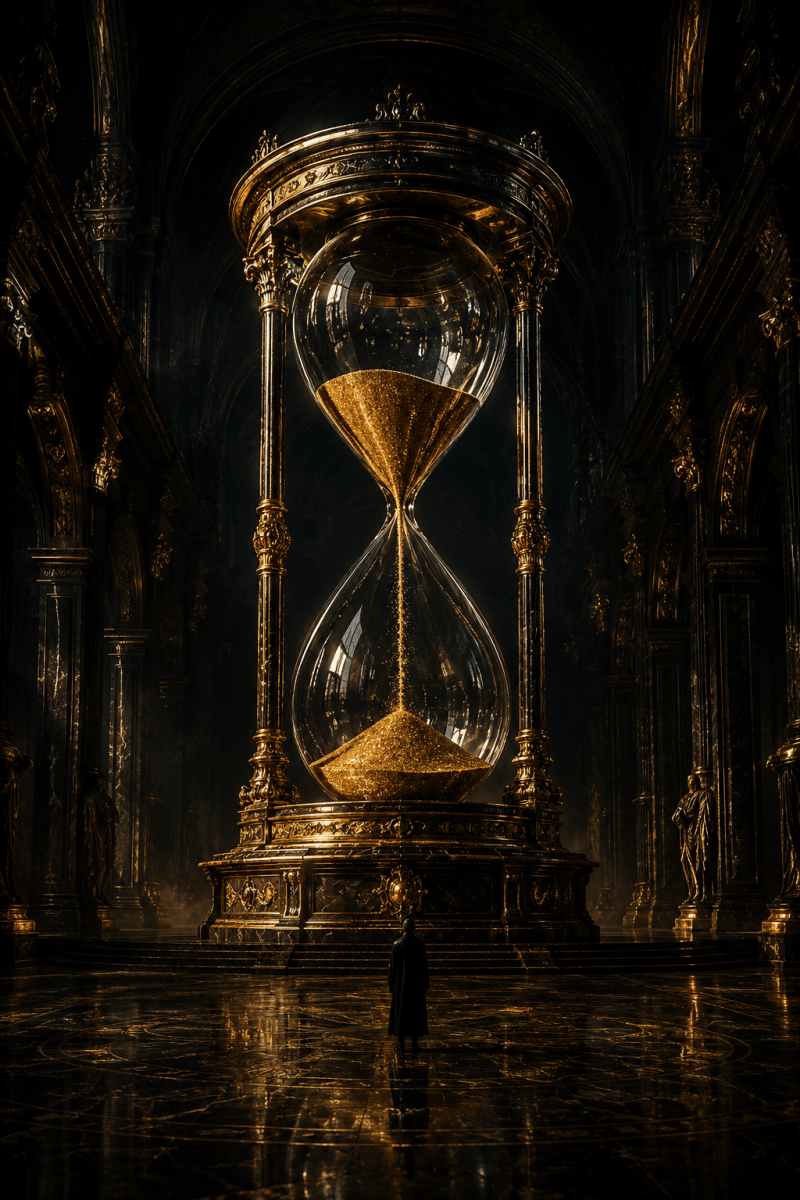 Die goldene Ewigkeit - Leinwand