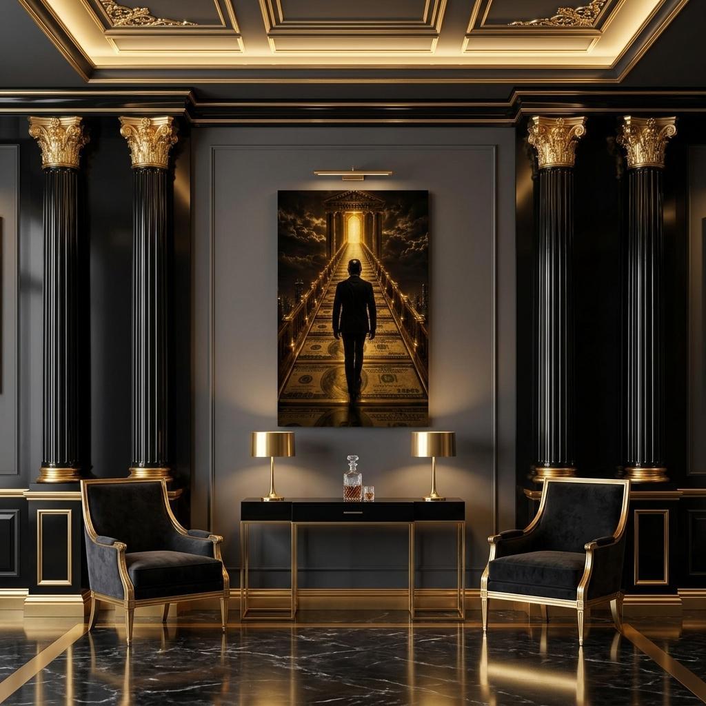 The Way of Investment - Golden World Kollektion - Poster